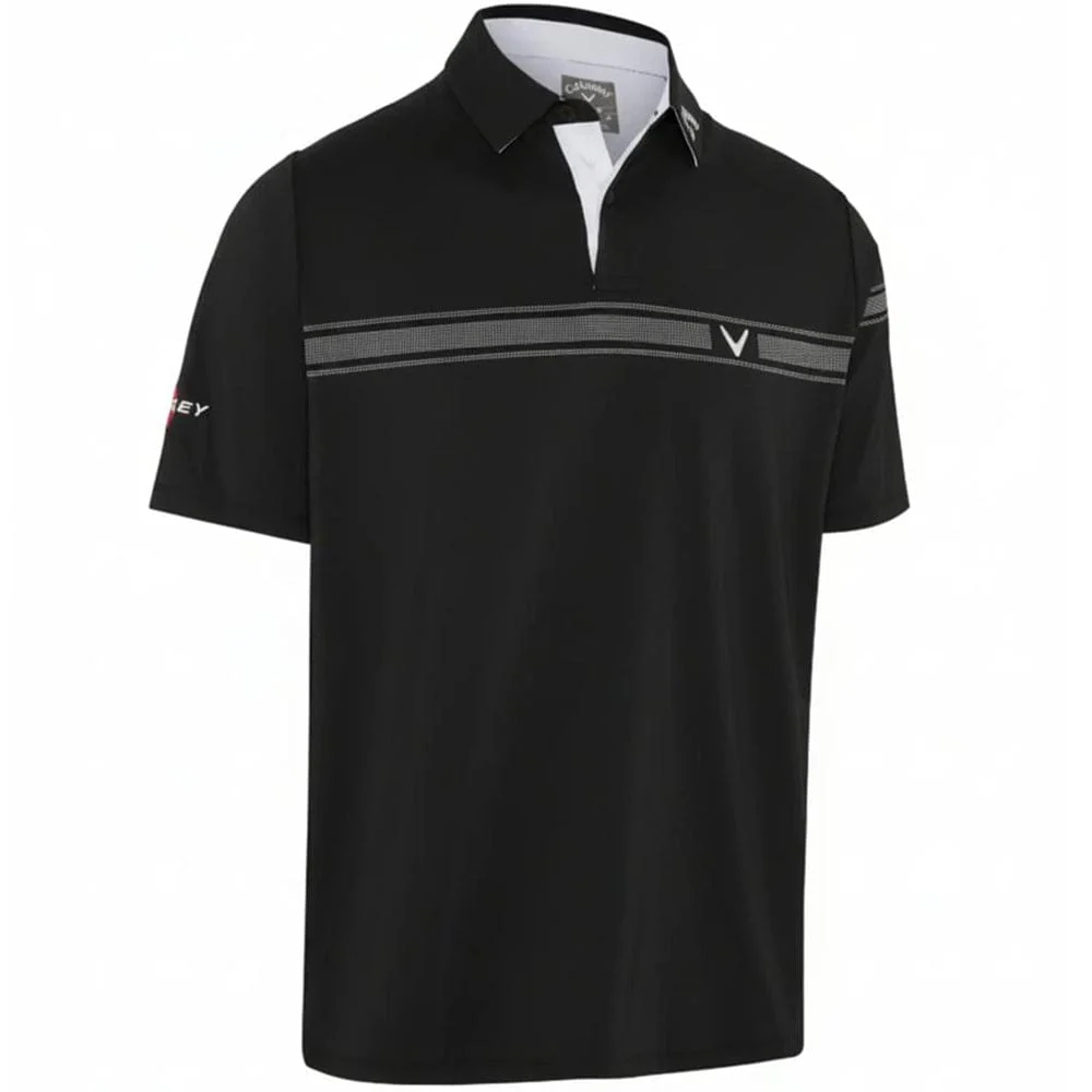 Callaway Odyssey Block Polo Shirt - Caviar