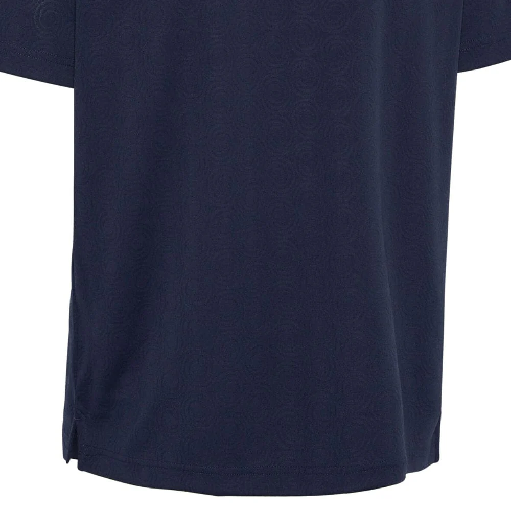 Callaway Odyssey Ventilated Jacquard Polo Shirt - Peacoat - Image 5