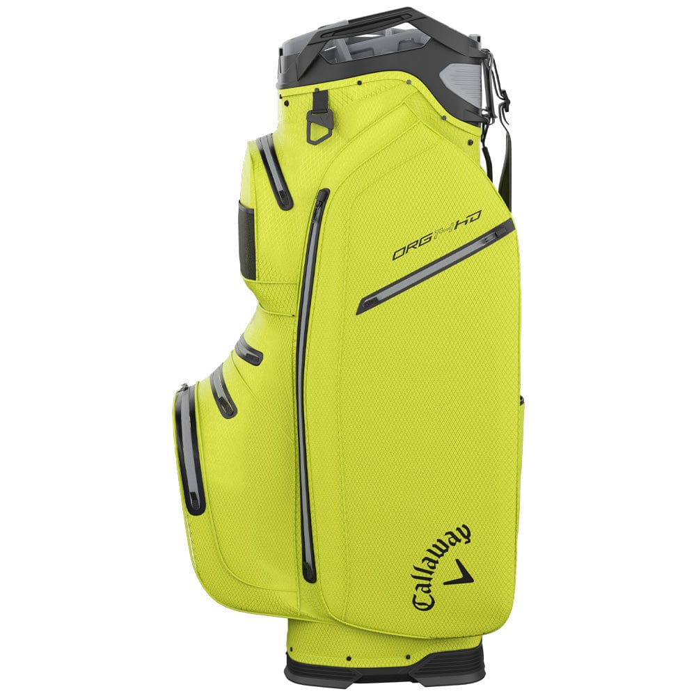 Callaway Org 14 HD Waterproof Cart Bag - Fluorescent Yellow - Image 5