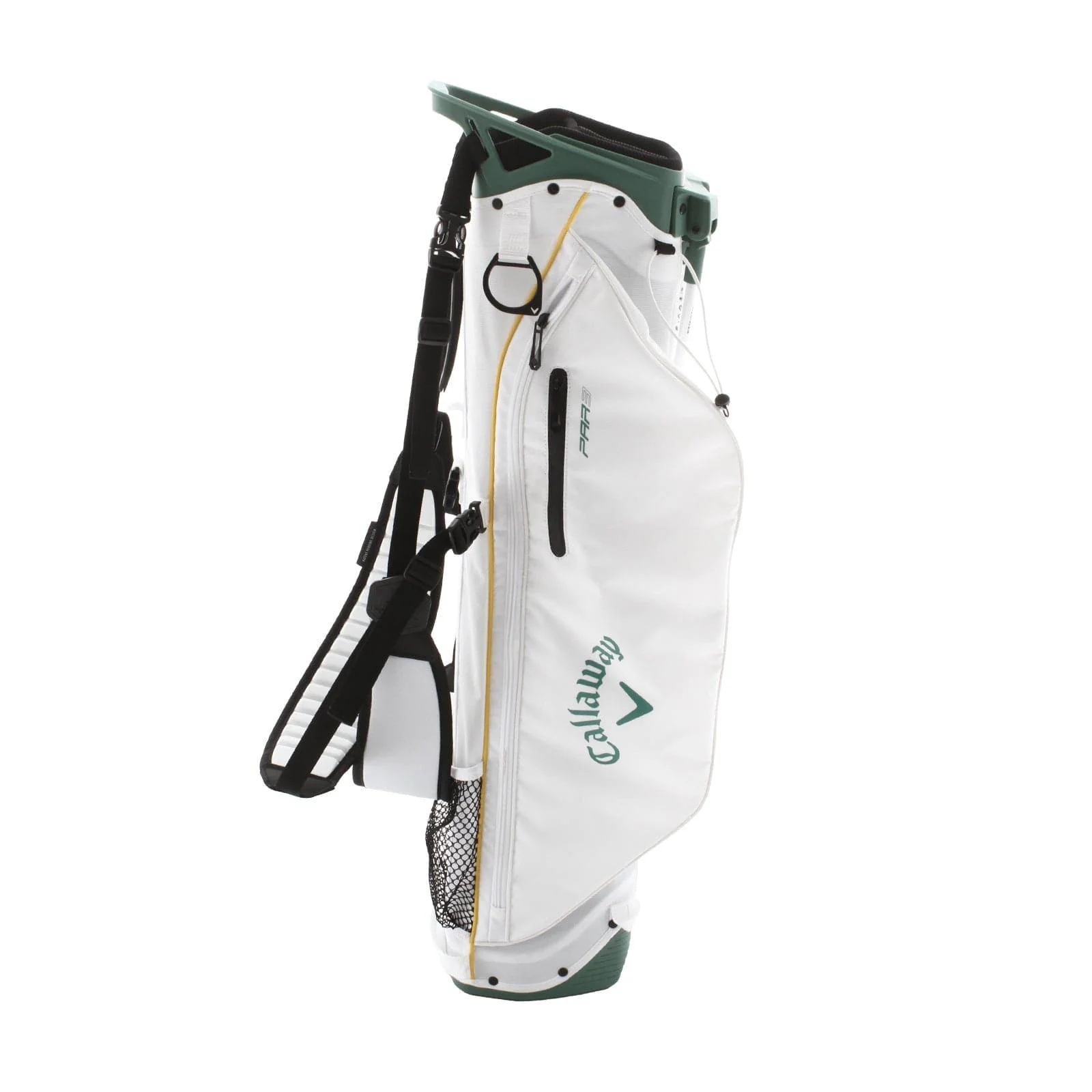 Callaway Par 3 Stand Bag - White/Green/Yellow - Image 2
