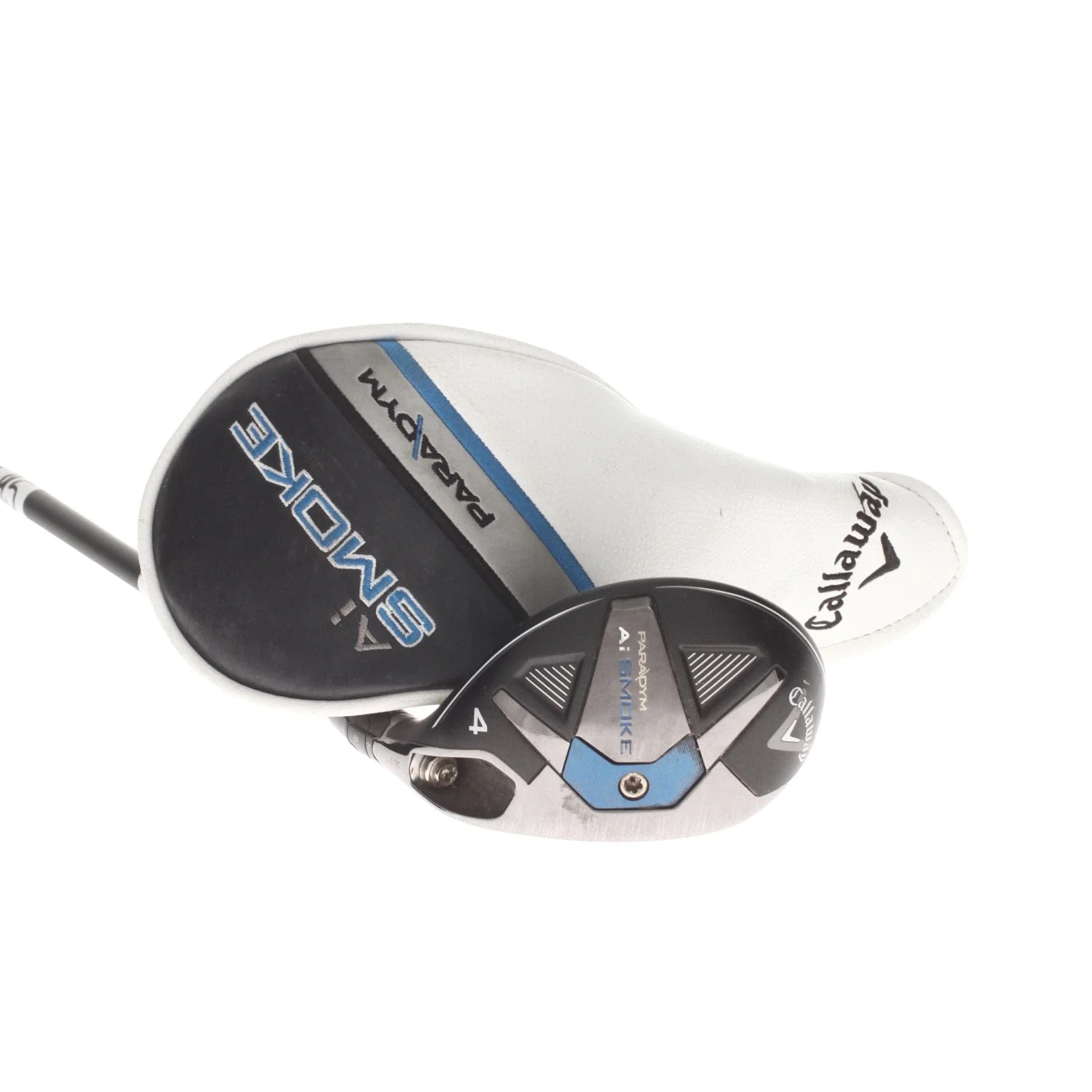 Callaway Paradym Ai-Smoke Graphite Mens Right Hand 4 Hybrid 21* Regular - Cypher Sixty 5.5
