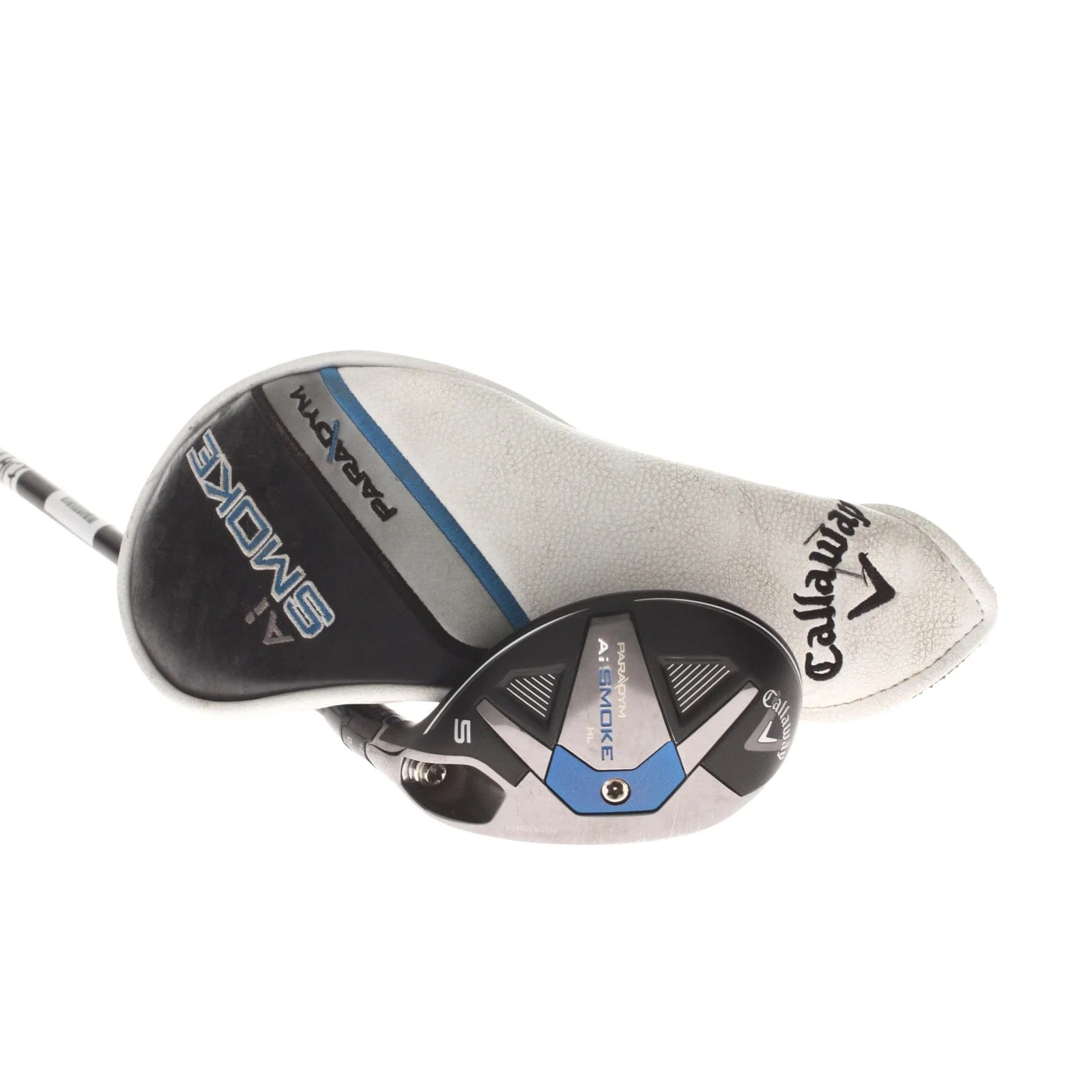 Callaway Paradym Ai-Smoke HL Graphite Mens Right Hand 5 Hybrid 24* Senior - Cypher Fifty 5.0
