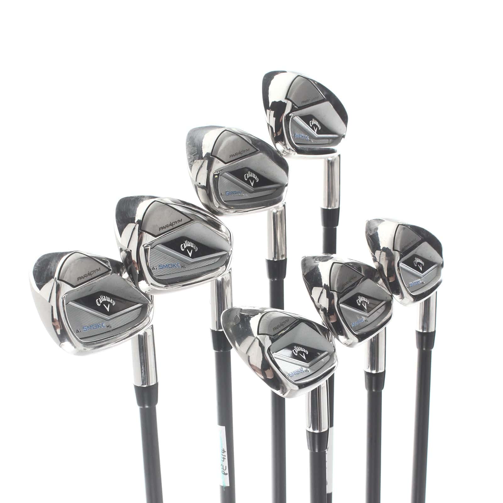 Callaway Paradym Ai Smoke HL Graphite Mens Right Hand Irons 5-SW Regular - Project X Cypher Sixty 5.5 - Image 2