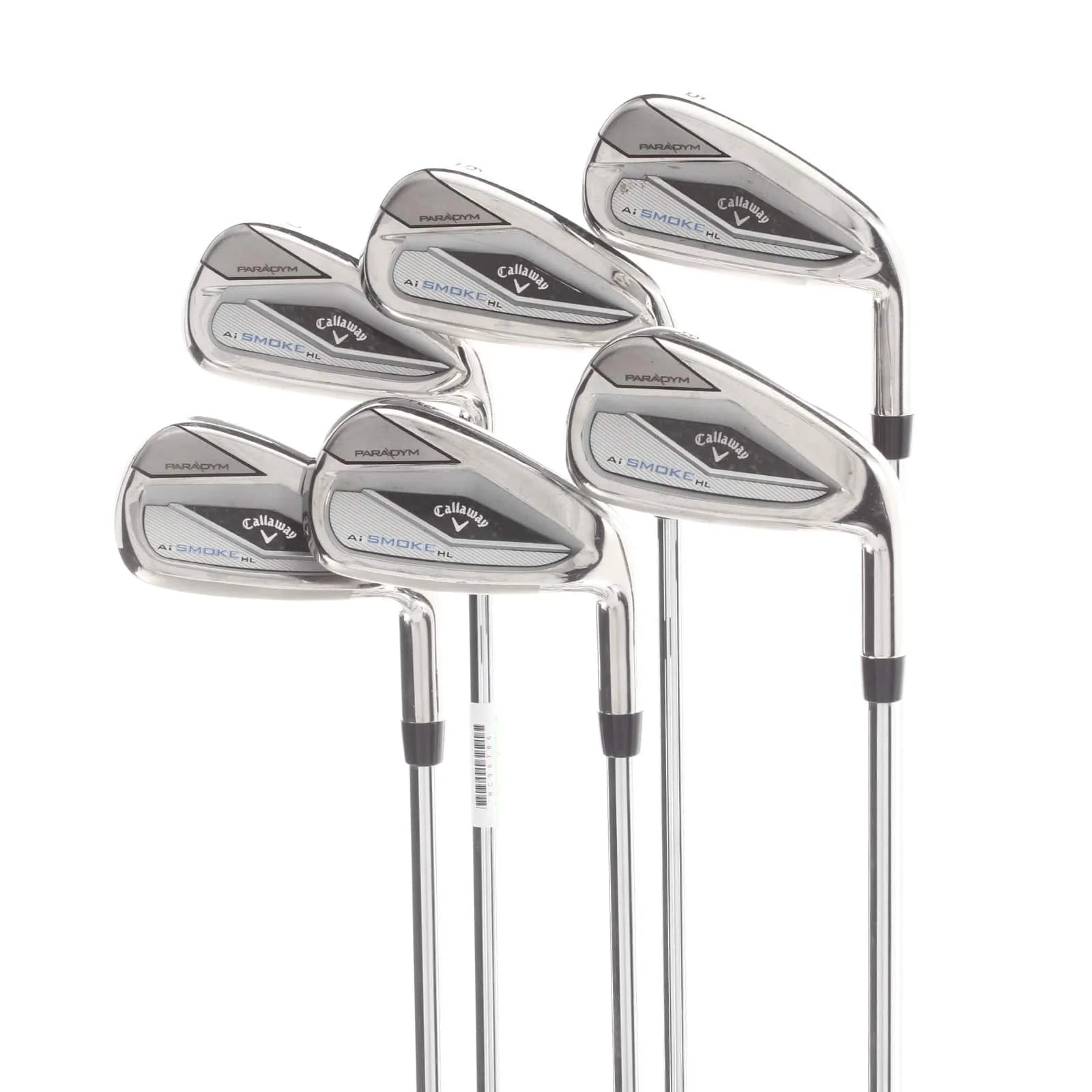 Callaway Paradym Ai Smoke HL Steel Mens Right Hand Irons 5-PW Regular - True Temper Elevate MPH 85