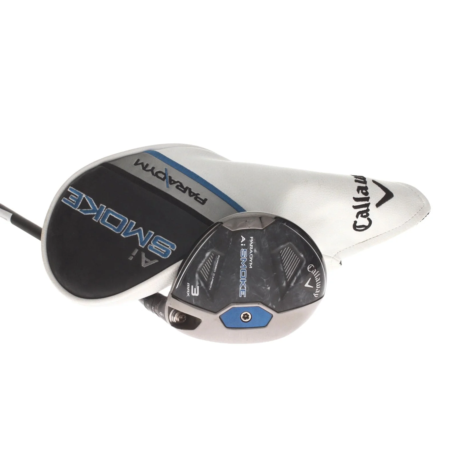 Callaway Paradym Ai Smoke Max Graphite Mens Right Hand Fairway 3 Wood 15* Stiff - Tensei AV Blue 65