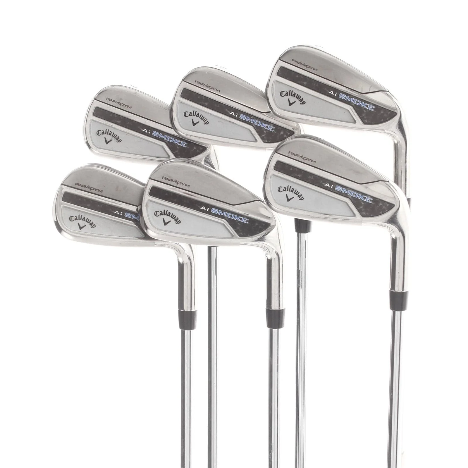 Callaway Paradym Ai-Smoke Steel Mens Right Hand Irons 5-PW Regular - Elevate MPH 95