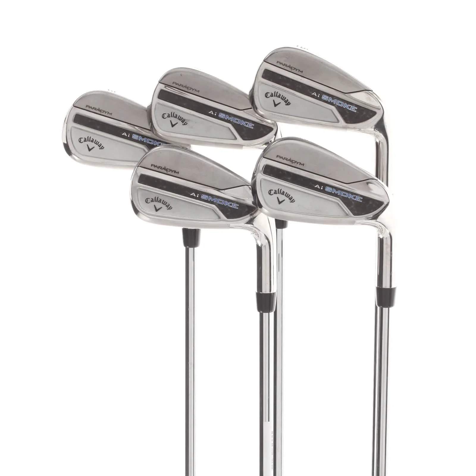 Callaway Paradym Ai Smoke Steel Mens Right Hand Irons 6-PW Regular - Elevate MPH 95
