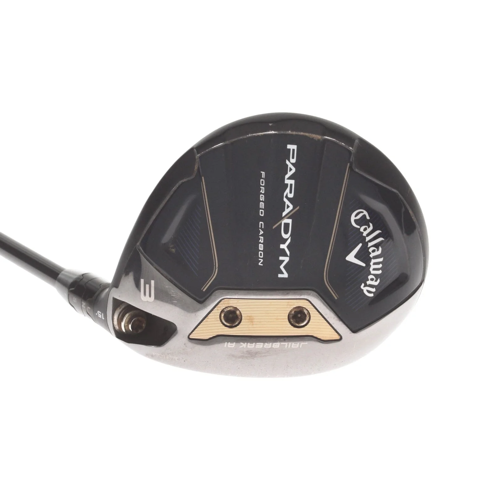 Callaway Paradym Graphite Mens Right Hand Fairway 3 Wood 15* Stiff - HZRDUS Black 70 - Image 2