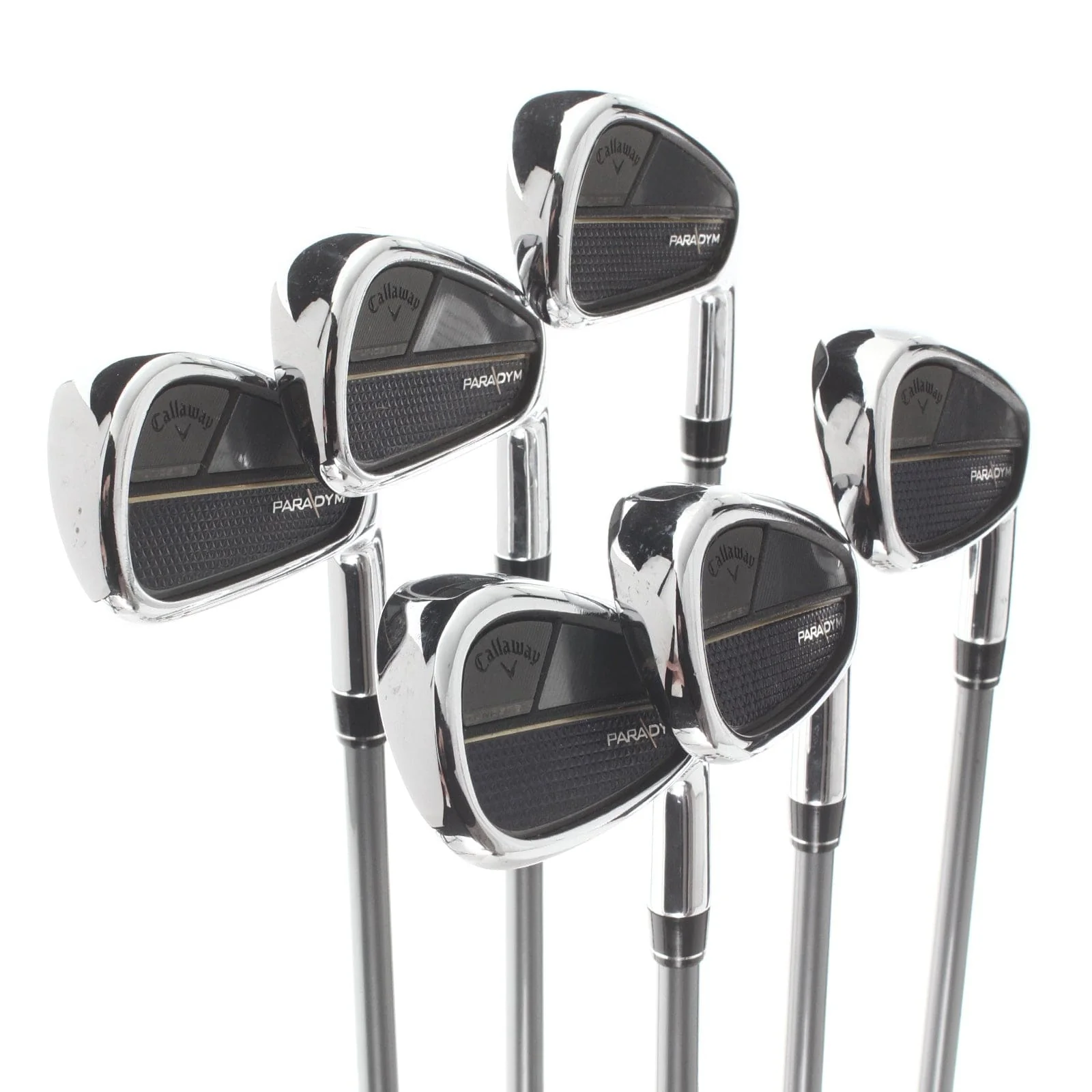 Callaway Paradym Graphite Mens Right Hand Irons 5-PW Regular - Hzrdus 5.5 65g - Image 2