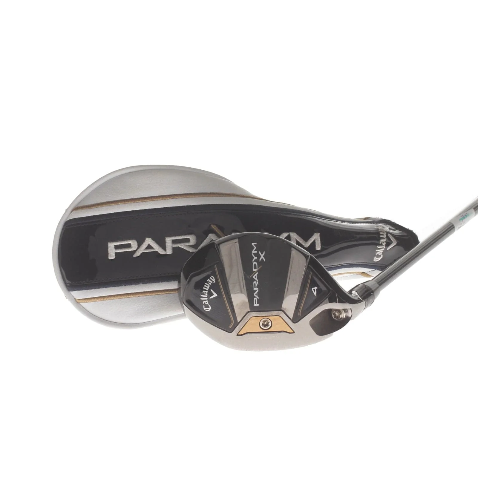 Callaway Paradym X Graphite Mens Left Hand 4 Hybrid 21* Stiff - Hzrdus Silver 6.0 75g