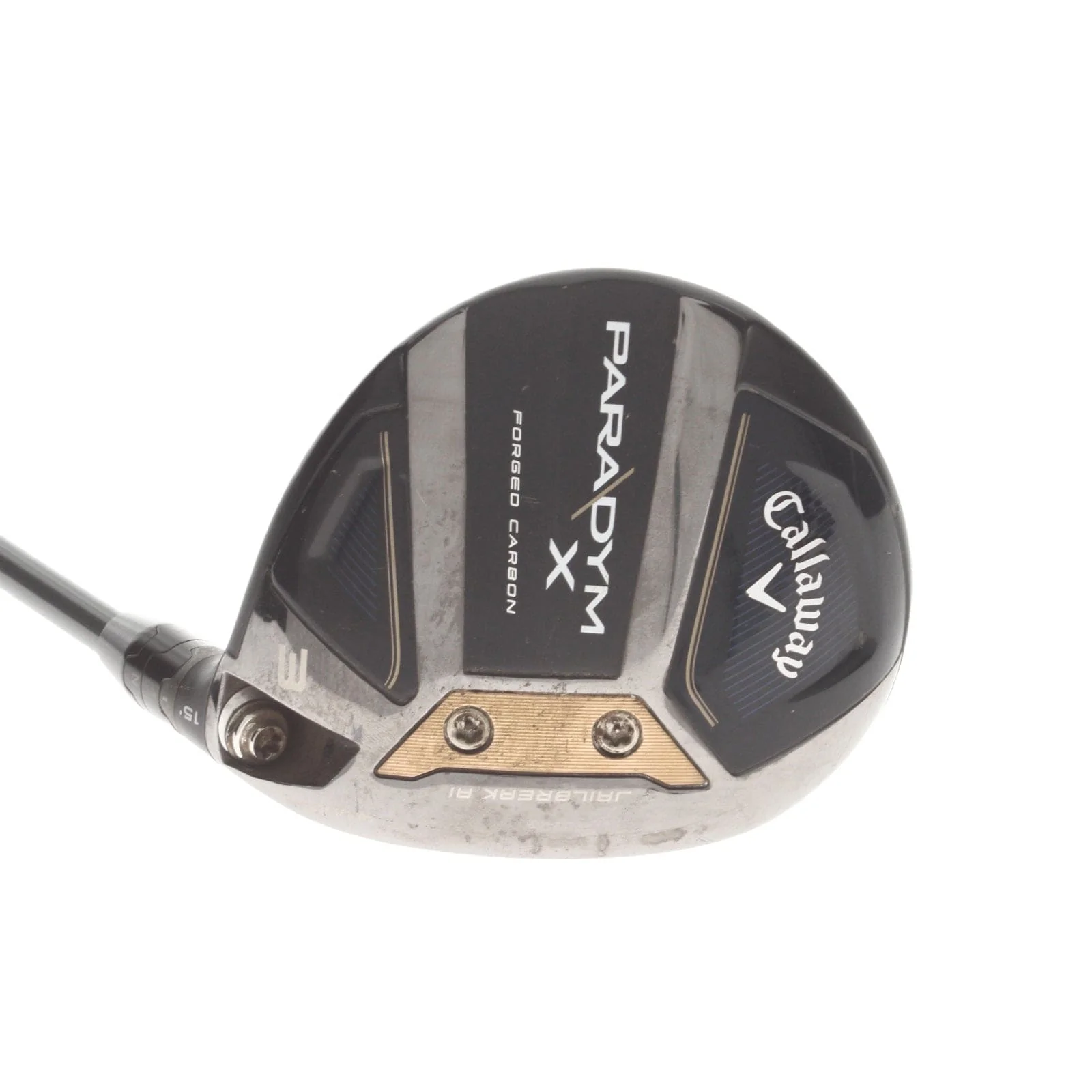 Callaway Paradym X Graphite Mens Right Hand Fairway 3 Wood 15* Regular - Hzrdus - Image 2