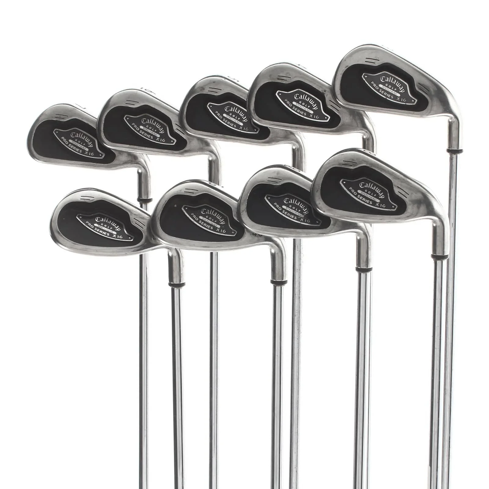 Callaway Pro Series X-16 Steel Mens Right Hand Irons 3-SW Regular - Callaway