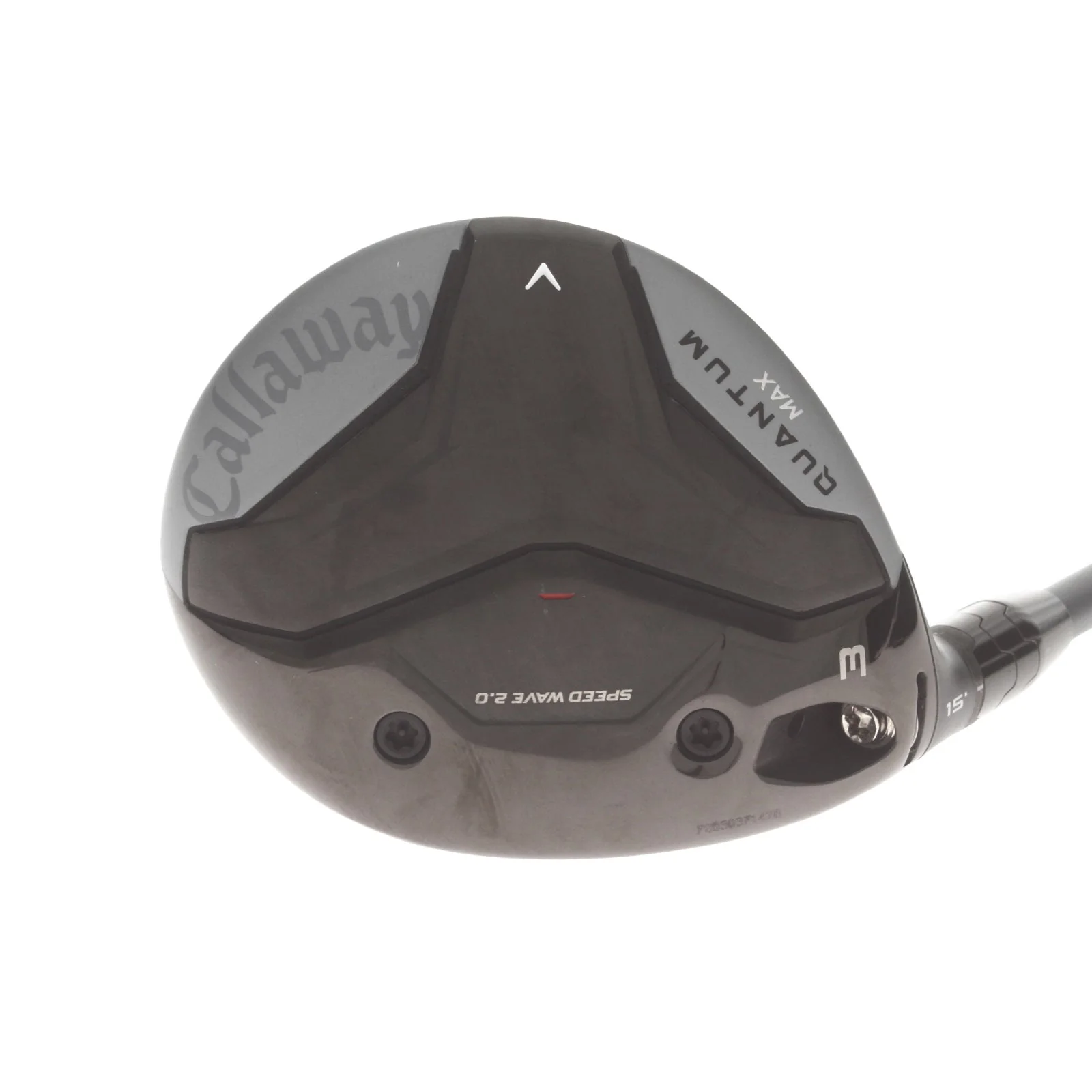 Callaway Quantum Max Graphite Mens Left Hand Fairway 3 Wood 15* Regular - Denali White Frost 60g 5.5 - Image 2