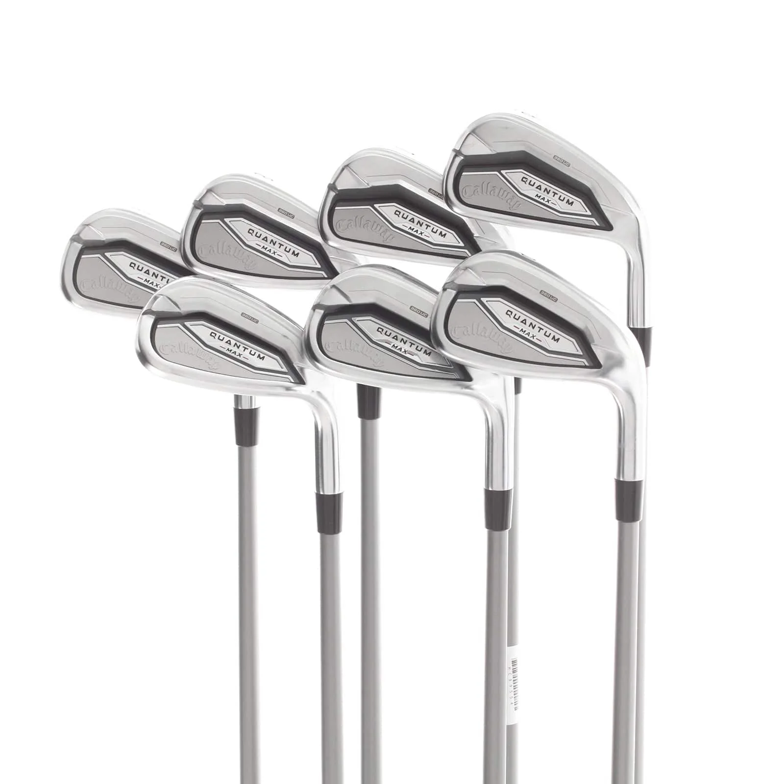 Callaway Quantum Max Graphite Mens Right Hand Irons 6-AW+SW Regular - Denali 60G