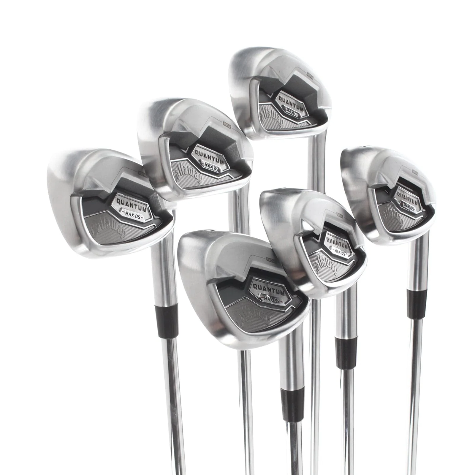 Callaway Quantum Max OS Steel Mens Right Hand Irons 6-AW Regular - KBS Max 80 - Image 2