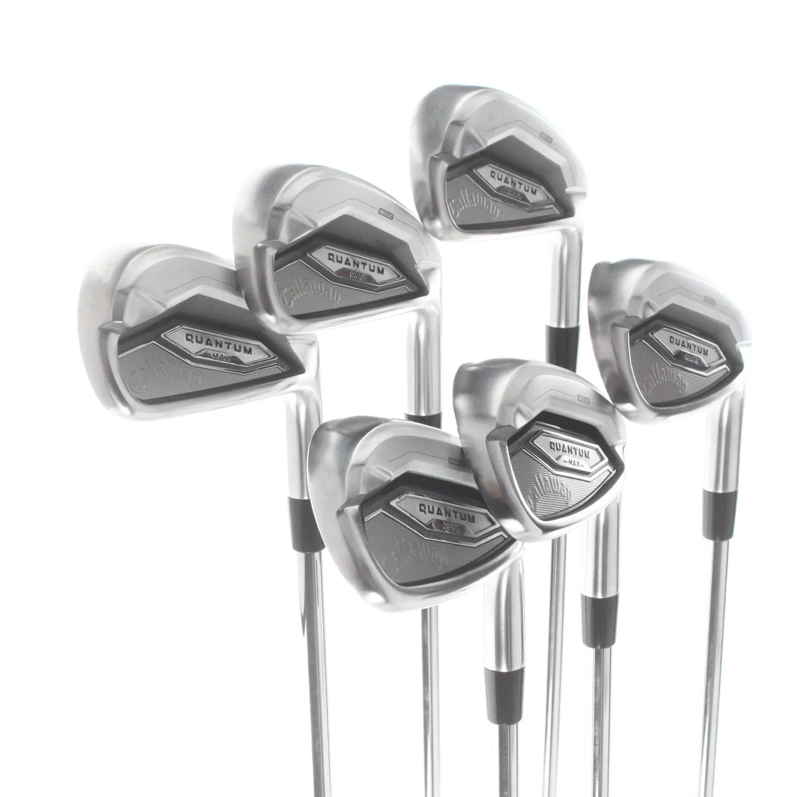 Callaway Quantum Max Steel Mens Right Hand Irons 5-PW Regular - KBS Max 90 - Image 2