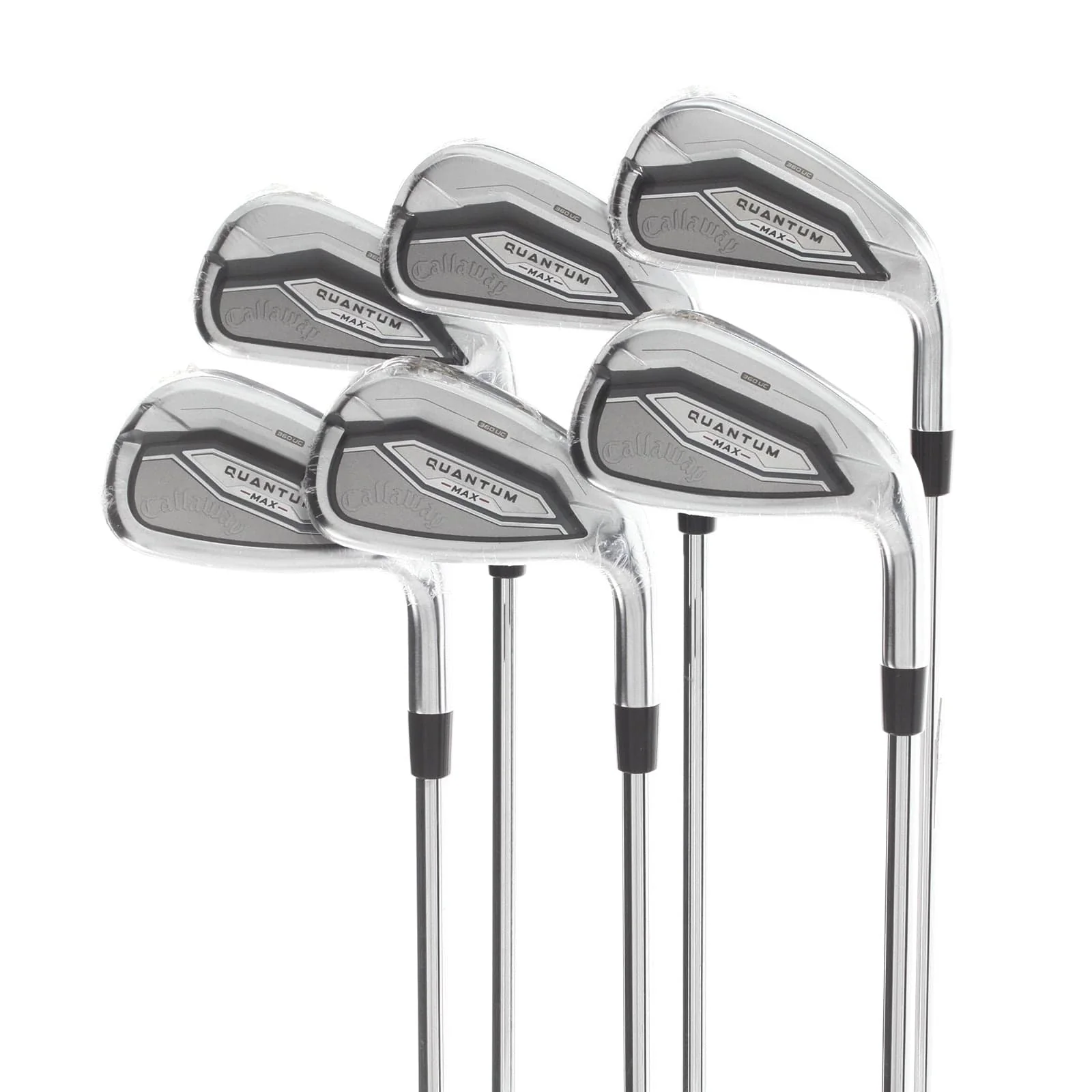 Callaway Quantum Max Steel Mens Right Hand Irons 5-PW Stiff - KBS Max 90