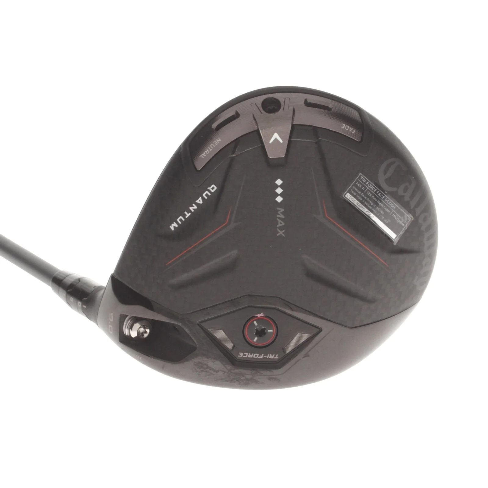 Callaway Quantum TD-Max Graphite Mens Right Hand Driver 9* Regular - Denali 5.5 50g - Image 2