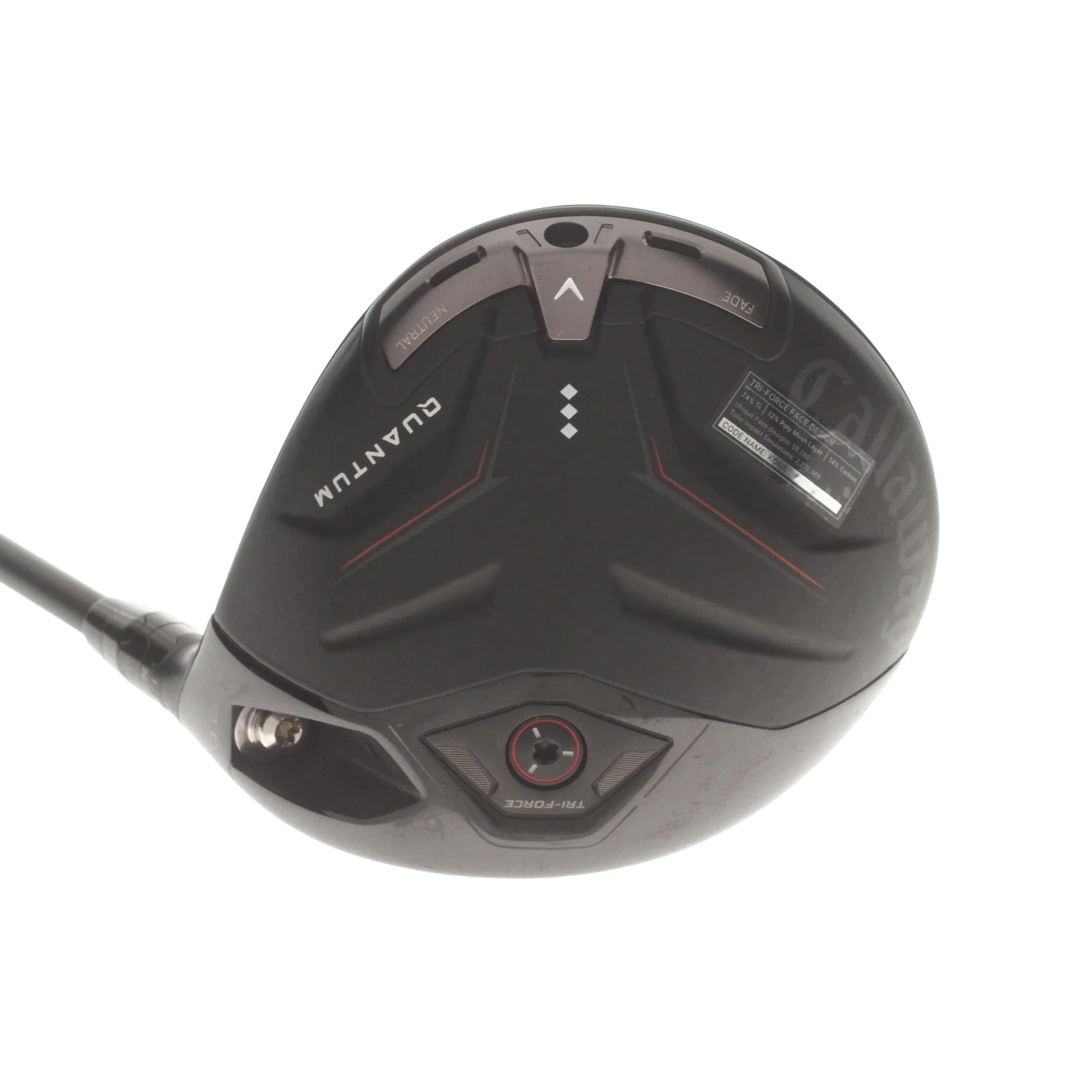 Callaway Quantum Triple Diamond Graphite Mens Right Hand Driver 9* Stiff - Tensei 1K Black 65 - Image 2