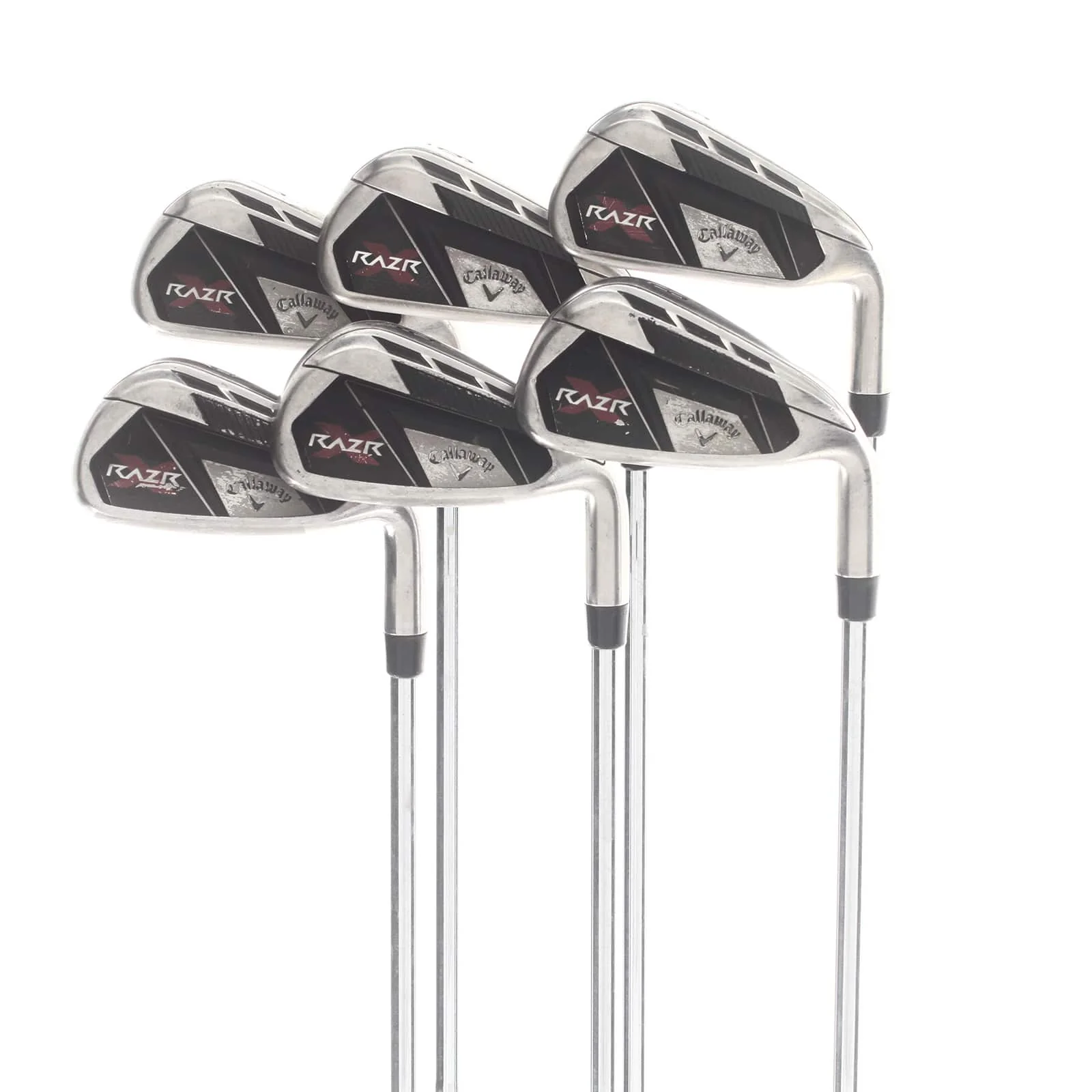 Callaway Razer X Steel Mens Right Hand Irons 5-PW Regular - Razer Standard