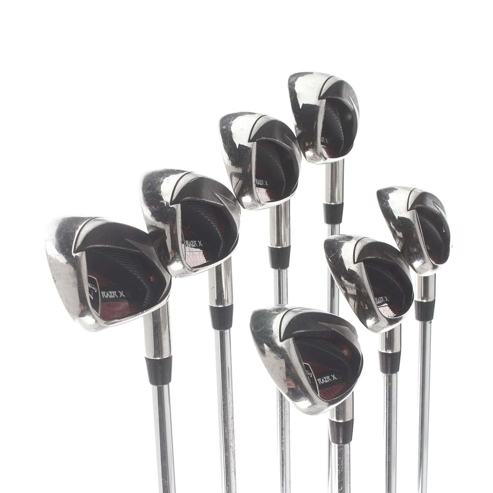 Callaway RAZR X Steel Mens Right Hand Irons 4-PW Uniflex - M-10 XP - Image 2