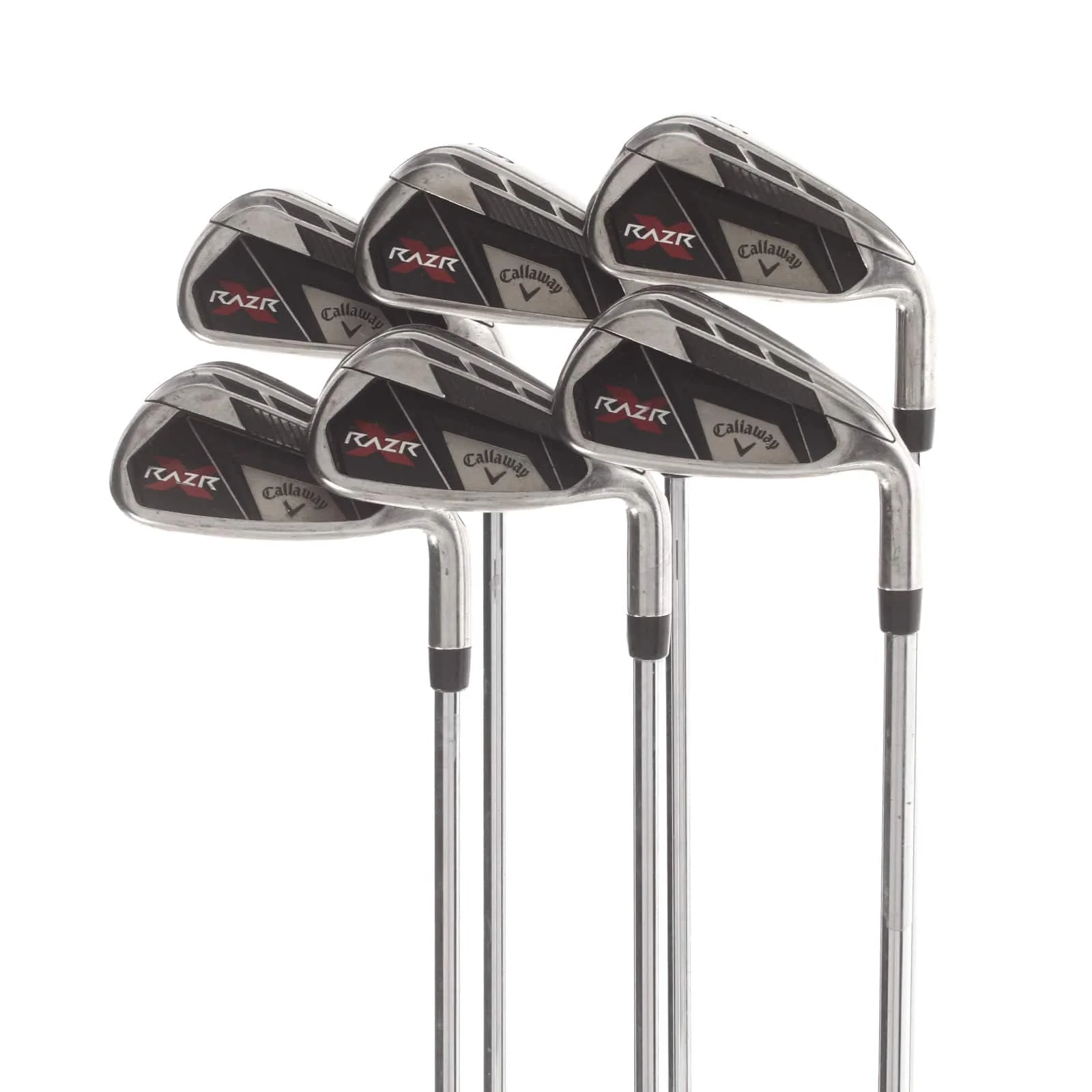 Callaway Razr X Steel Mens Right Hand Irons 5-PW Uniflex - Callaway Razr X