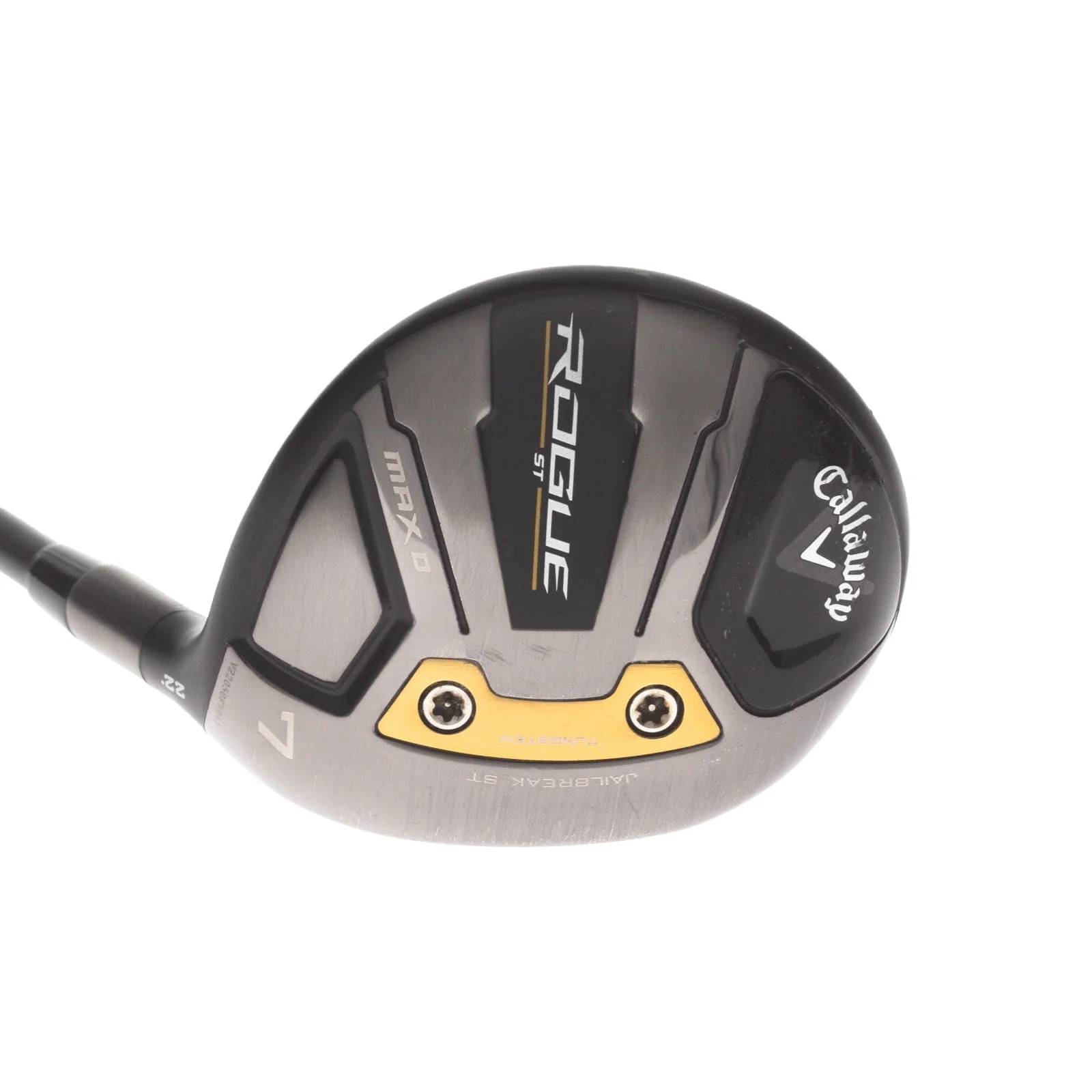 Callaway Rogue Max D Graphite Mens Right Hand Fairway 7 Wood -1" 22* Senior - Cypher 50 - Image 2