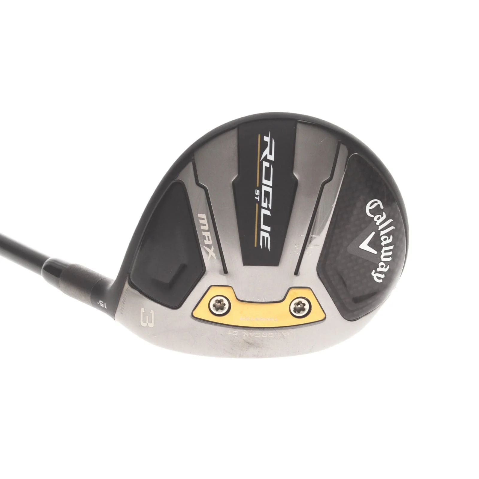 Callaway Rogue ST Max Graphite Mens Right Hand Fairway 3 Wood 15* Stiff - HZRDUS Smoke iM10 6.0 60g - Image 2