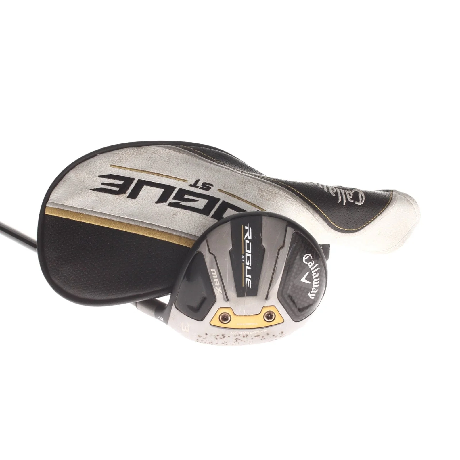 Callaway Rogue ST max Graphite Mens Right Hand Fairway 3 Wood 15* Stiff - Tensei Blue 65