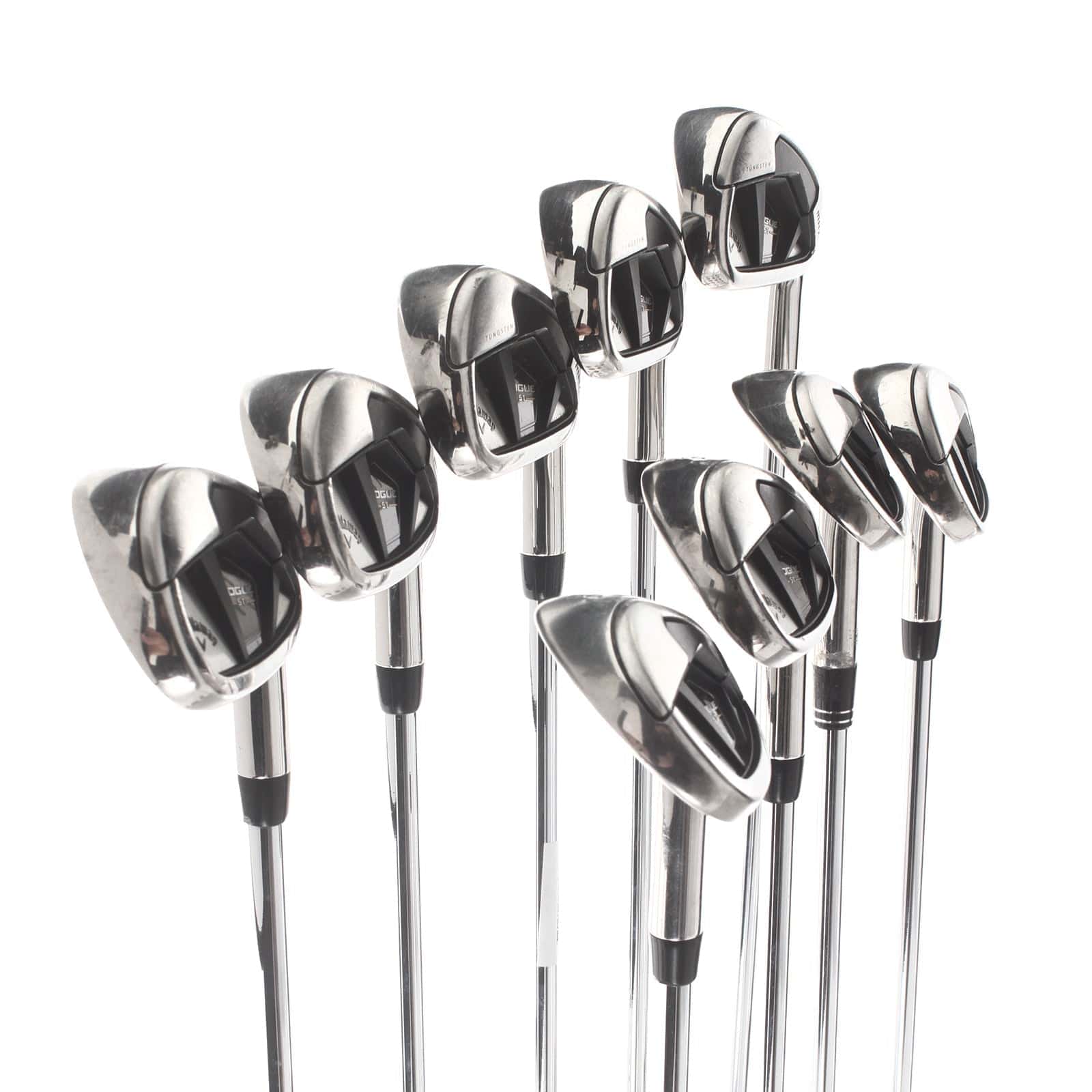 Callaway Rogue ST Max Steel Mens Right Hand Irons 5-GW+SW Regular - Elevate 95 VSS - Image 2
