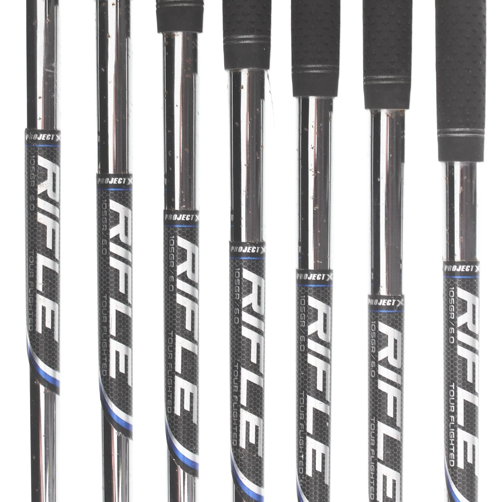 Callaway Rogue ST Max Steel Mens Right Hand Irons 5-SW Stiff - Project X Rifle 105 - Image 6