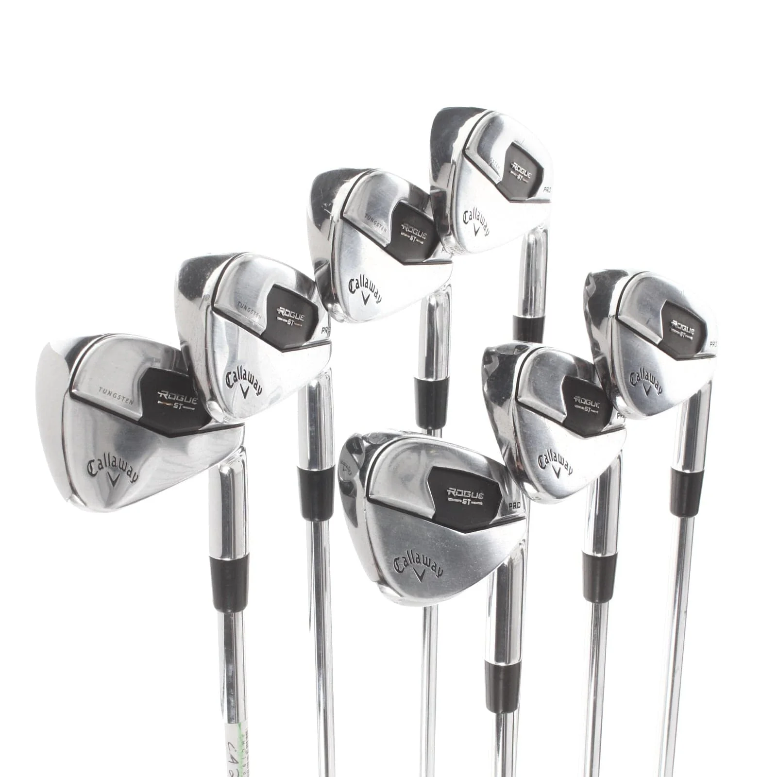 Callaway Rogue ST Pro Steel Mens Right Hand Irons 4-PW Stiff - Project X Rifle Tour Flighted 105g 6.0 - Image 2