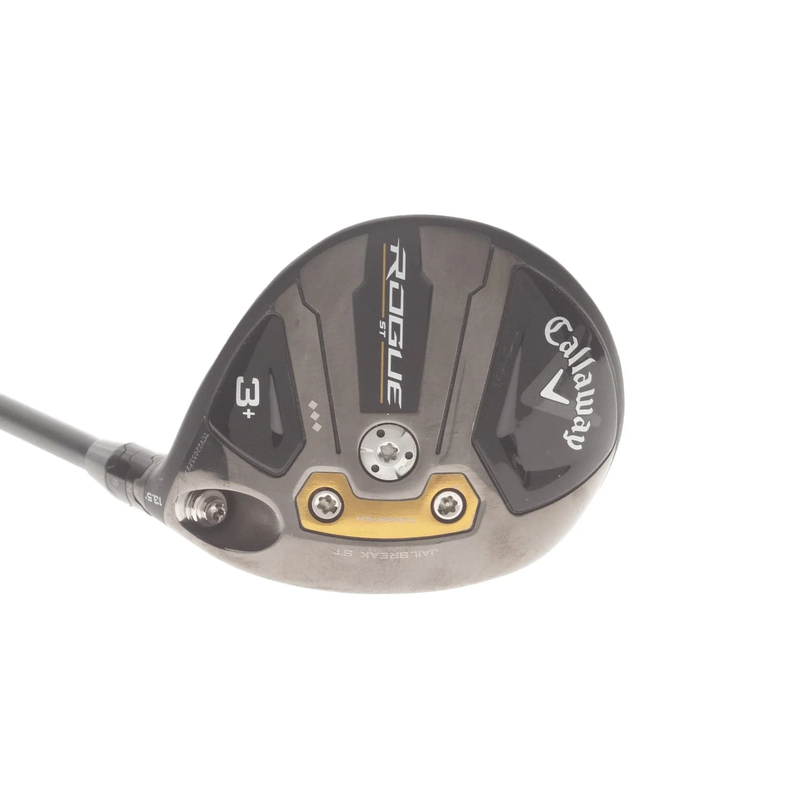 Callaway Rogue ST Triple Diamond Graphite Mens Right Hand Fairway 3 Wood 13.5* Stiff - HZRDUS Smoke 6.0 70g