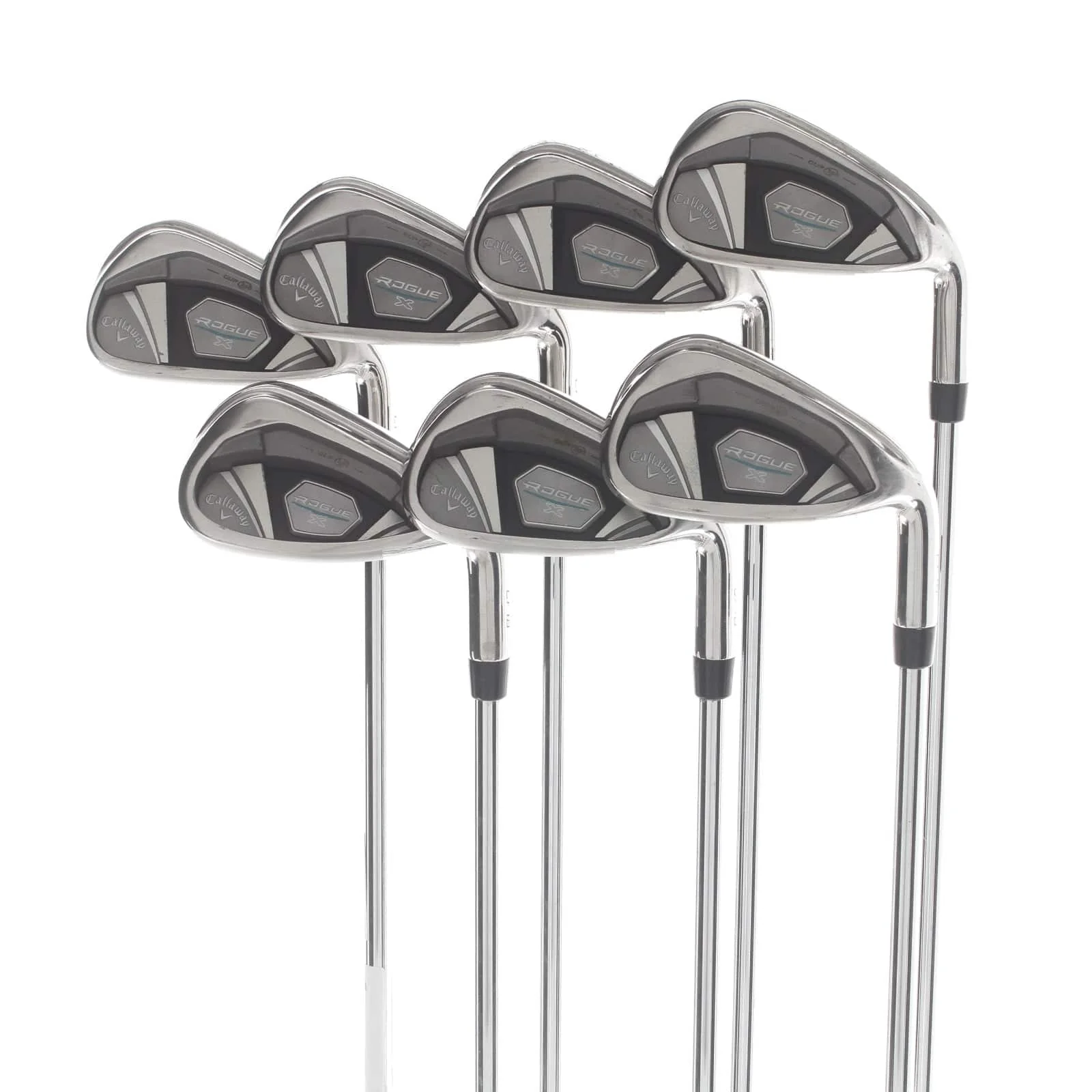 Callaway Rogue X CF18 Steel Mens Right Hand Irons 4-PW Stiff - KBS Max 90
