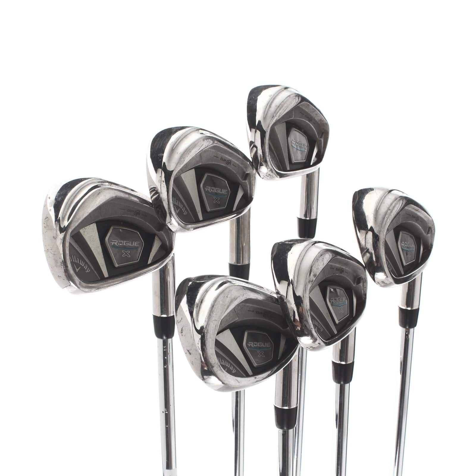Callaway Rogue X Steel Mens Right Hand Irons 5-PW Regular - True Temper XP95 - Image 2