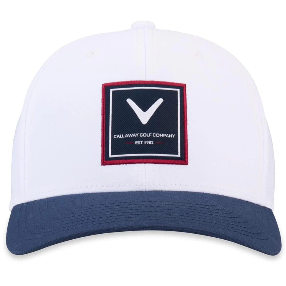 Callaway Rutherford Cap - White/Navy - Image 2