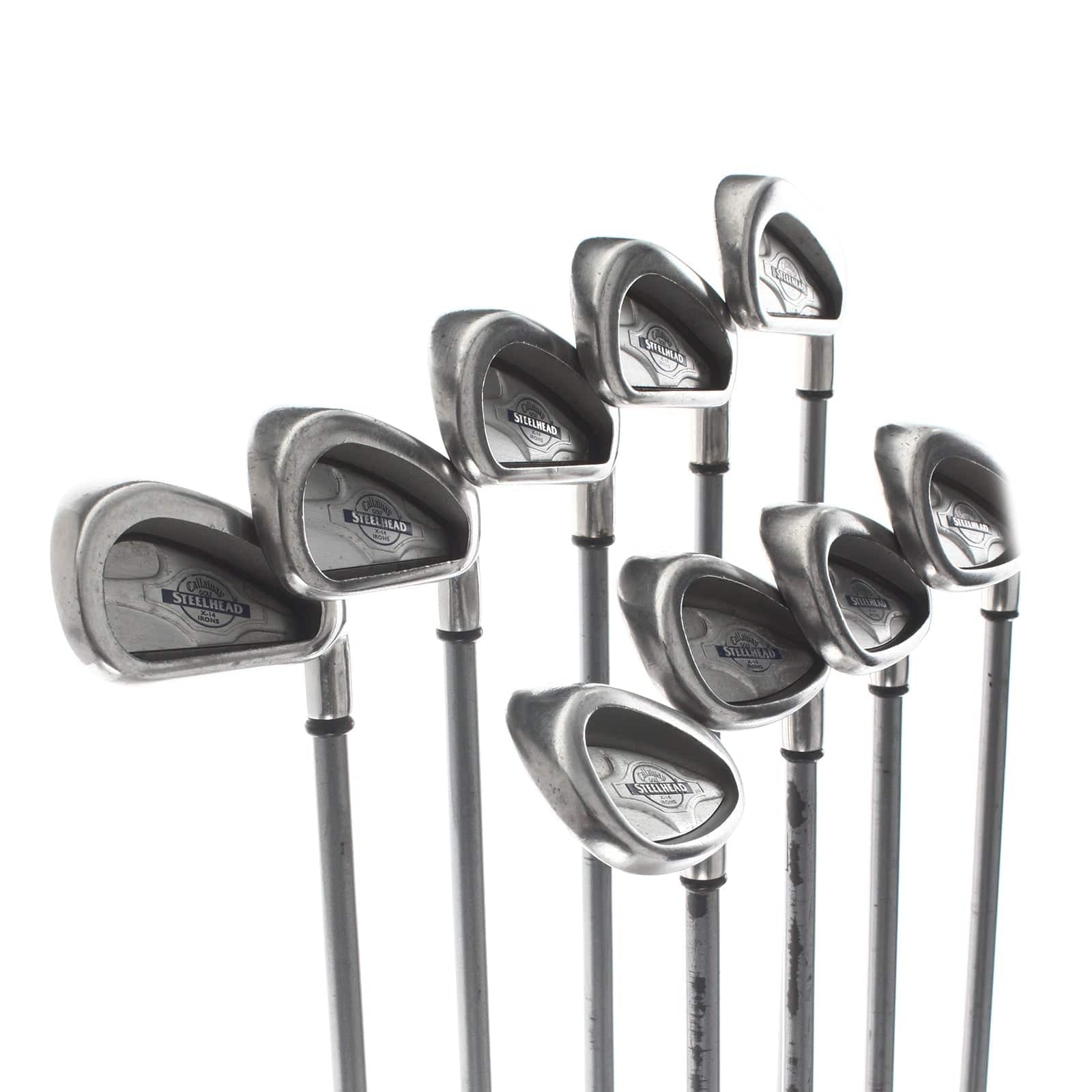 Callaway Steelhead x-14 Graphite Mens Right Hand Irons 3-SW Regular - callaway reg - Image 2