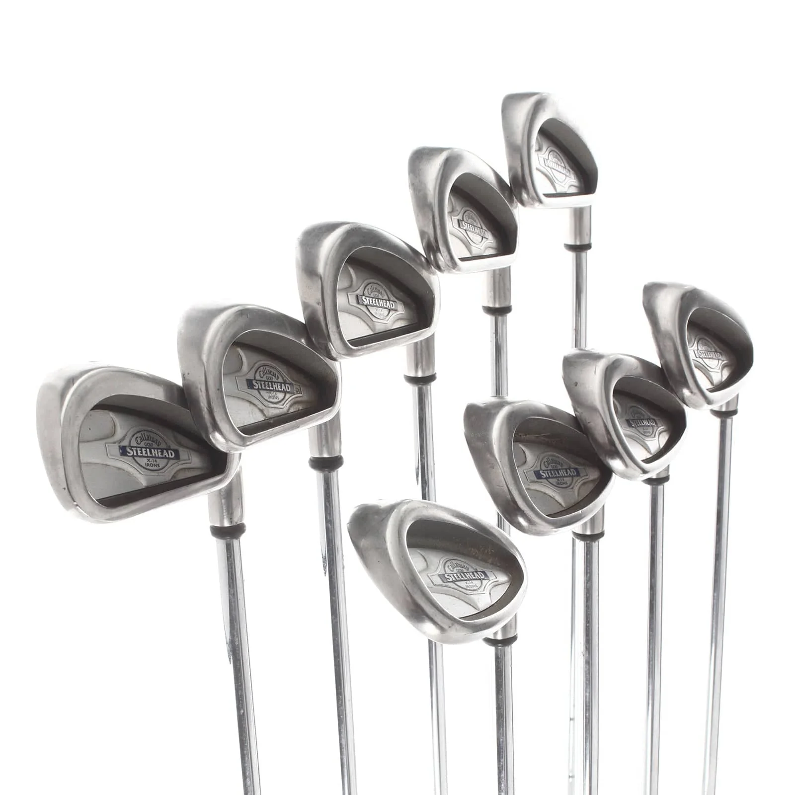 Callaway Steelhead X-14 Steel Mens Right Hand Irons 3-SW Regular - Image 2