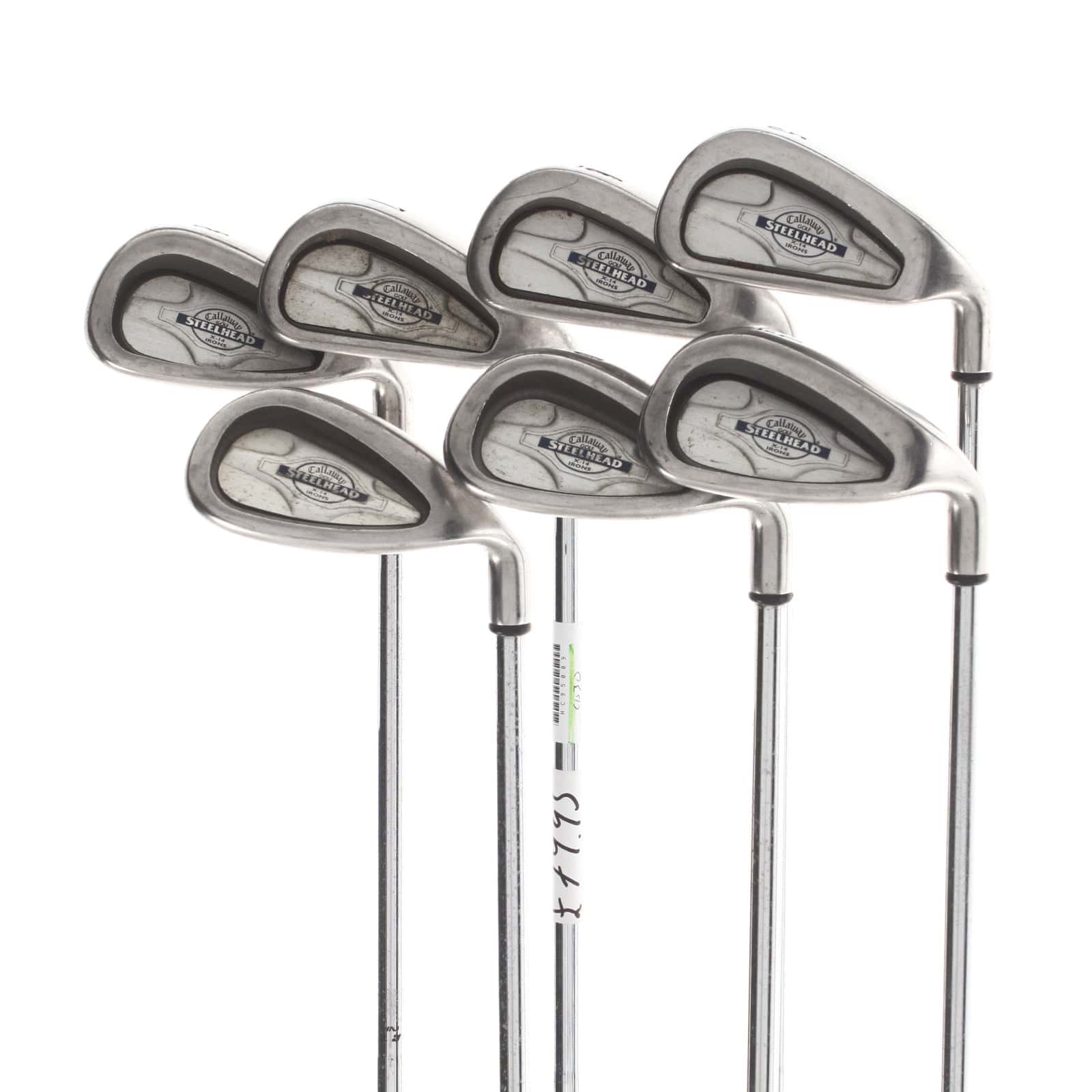 Callaway Steelhead X-14 Steel Mens Right Hand Irons 5-SW Regular - Callaway