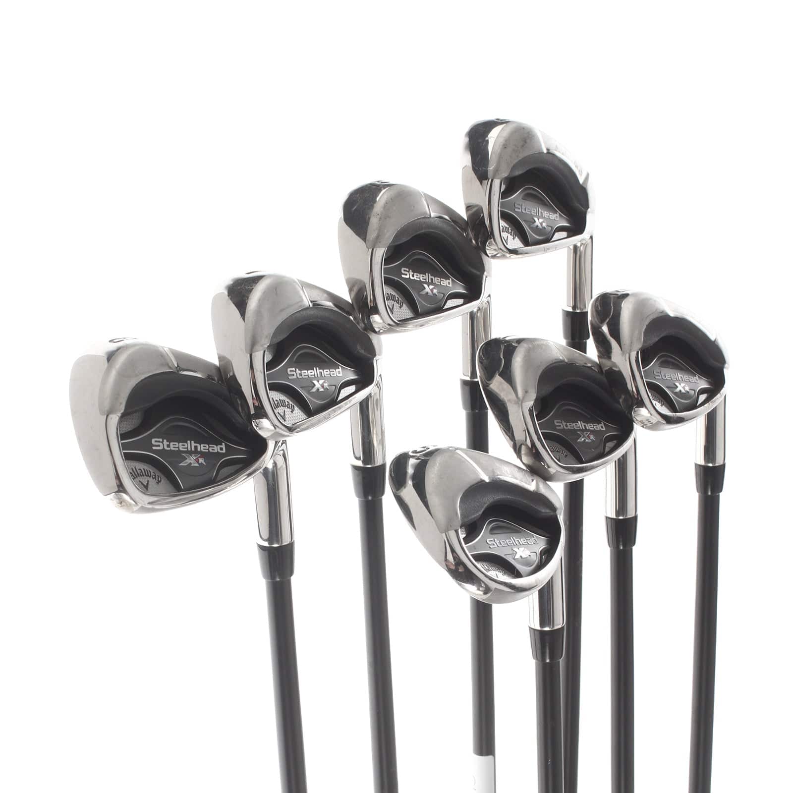 Callaway Steelhead XR Graphite Mens Right Hand Irons 5-SW Regular - HZRDUS 5.5 58g - Image 2