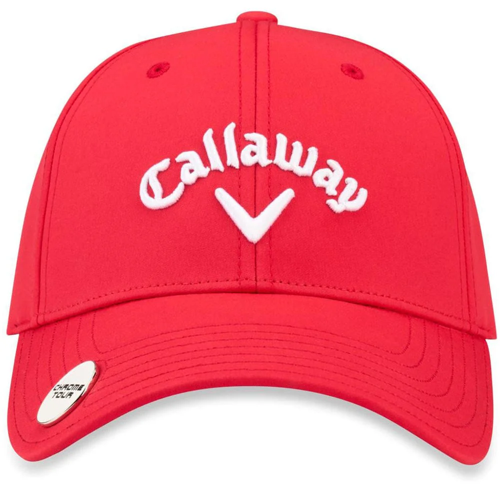 Callaway Stitch Magnet Cap - Red - Image 2
