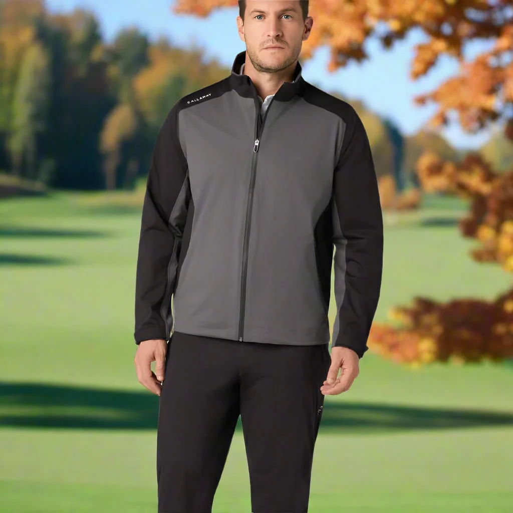Callaway Stormlite III Waterproof Jacket - Caviar - Image 5