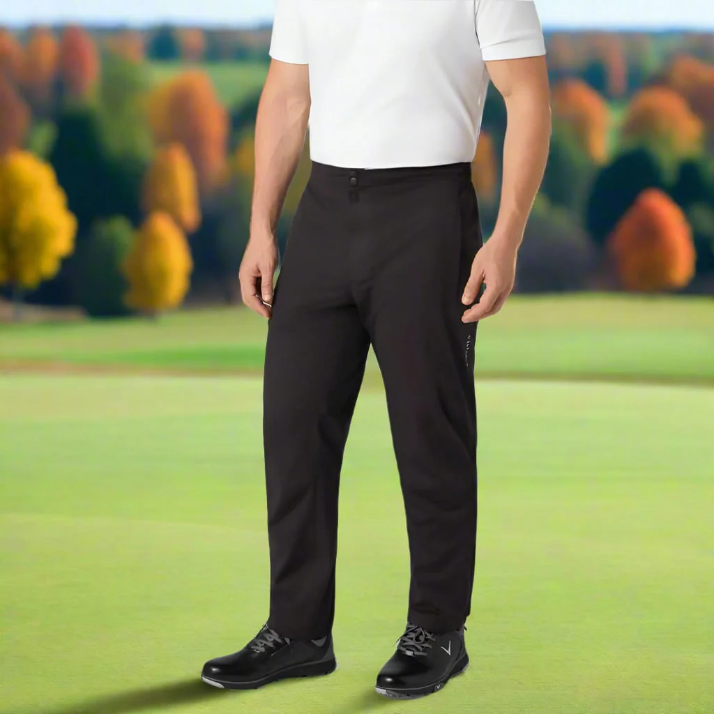 Callaway Stormlite III Waterproof Suit - Concrete/Caviar - Image 7