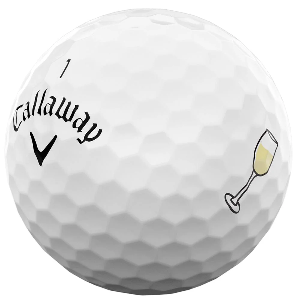 Callaway Supersoft Cheers Golf Balls - White - 12 Pack - Image 4