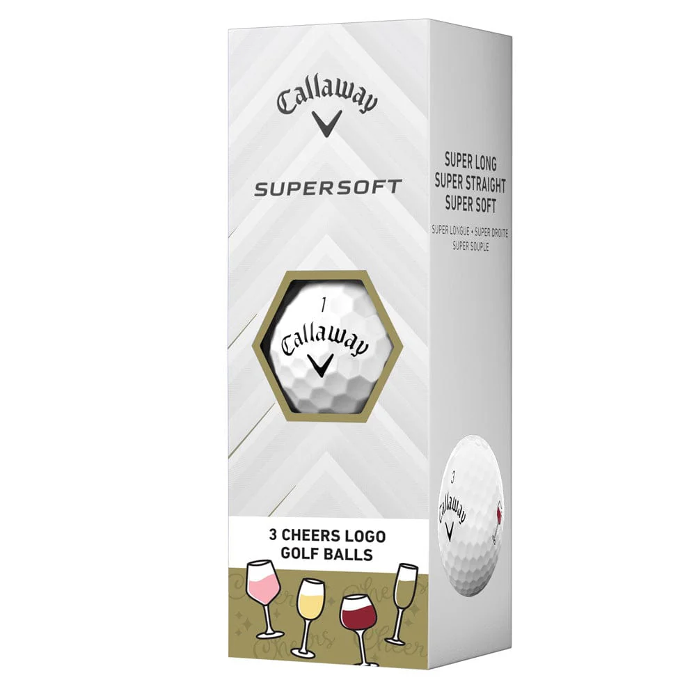 Callaway Supersoft Cheers Golf Balls - White - 12 Pack - Image 5
