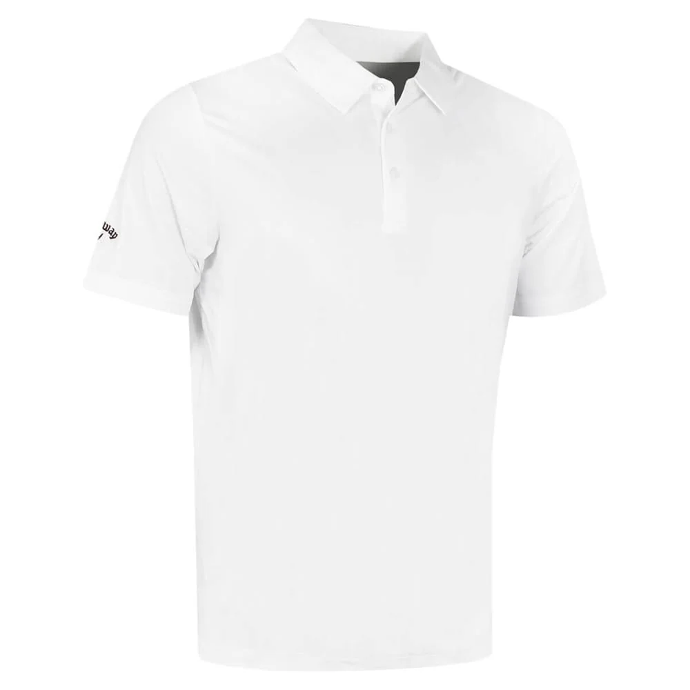 Callaway Swingtech Solid Polo Shirt- White