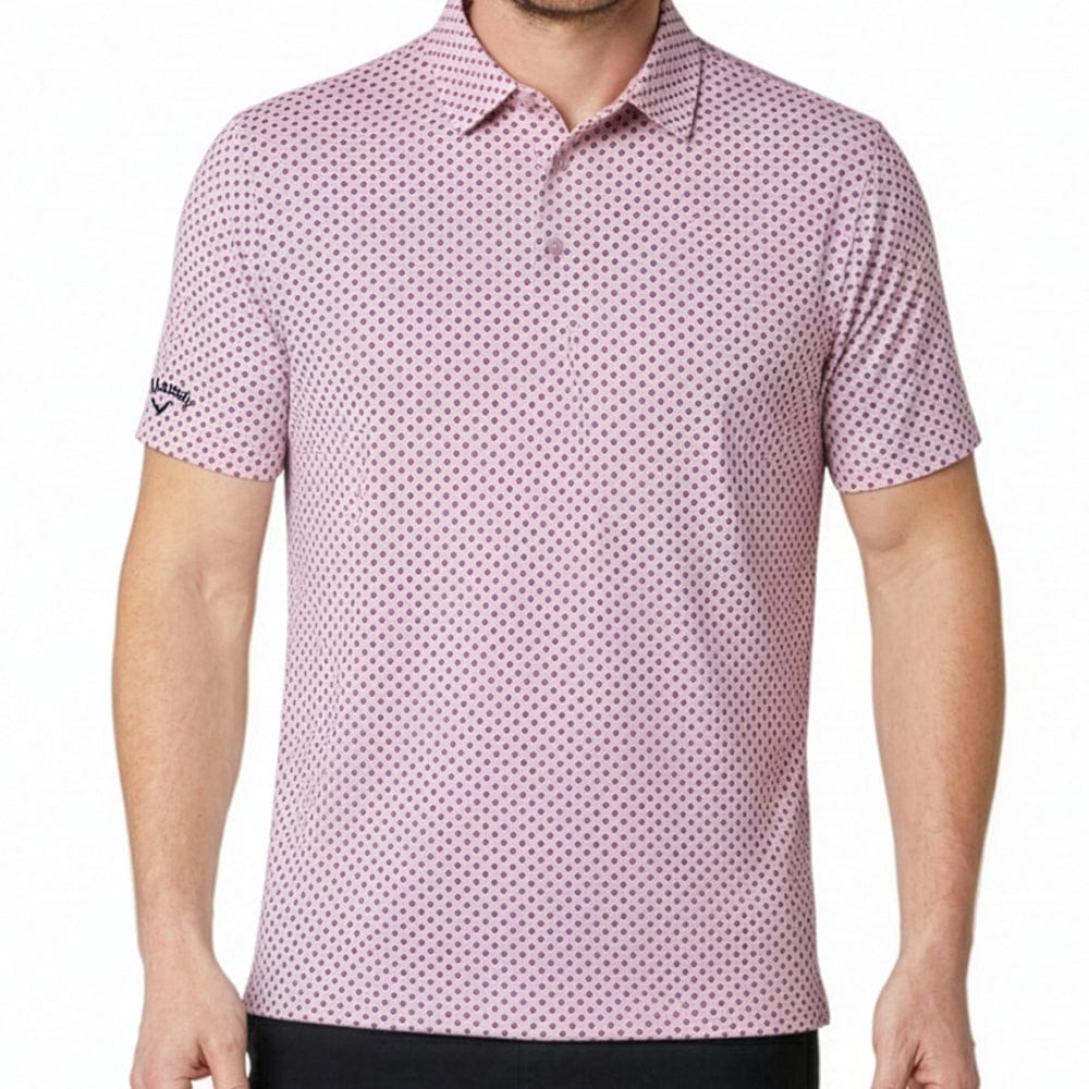 Callaway TM Golf Polo Shirt - Pink Tulle - Image 4
