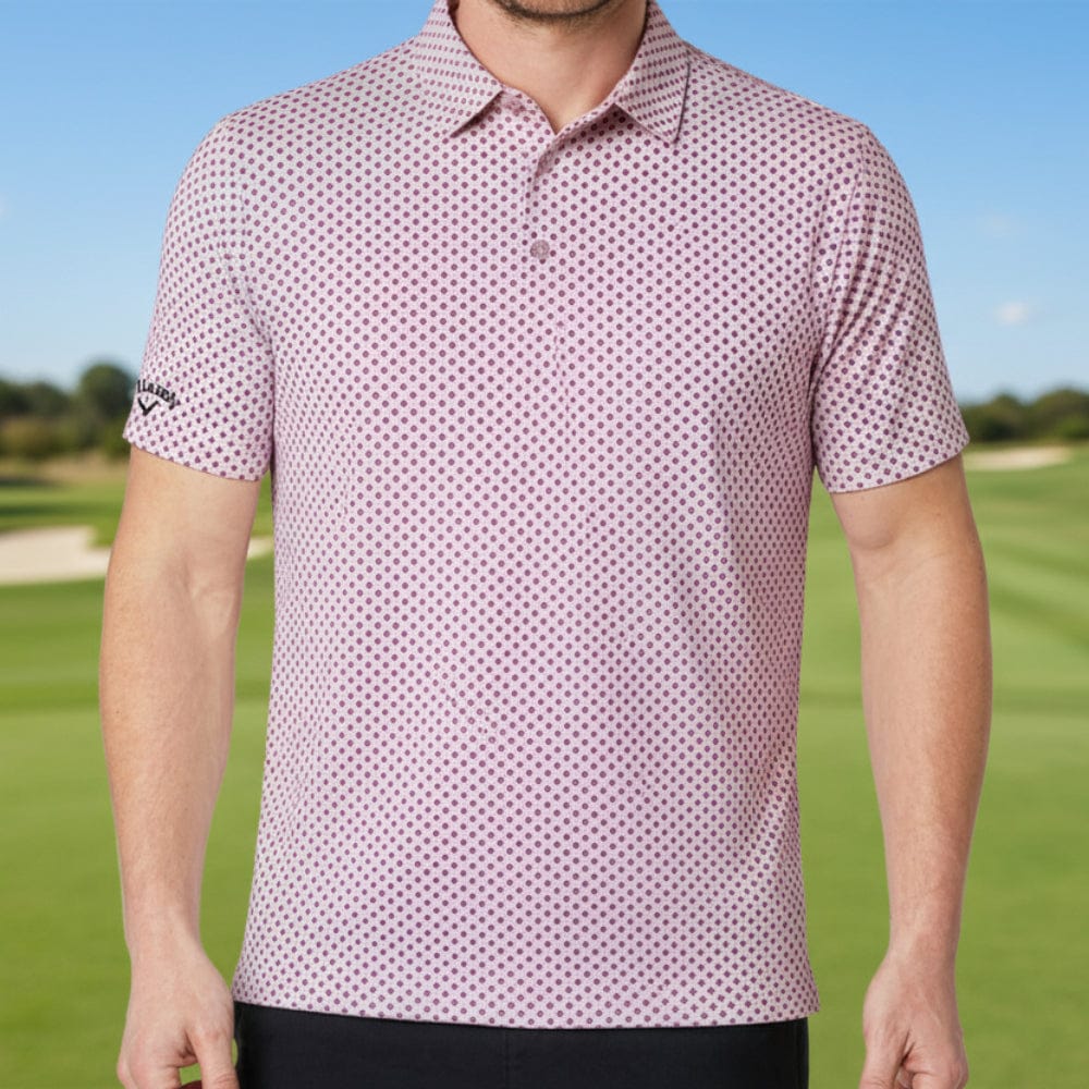 Callaway TM Golf Polo Shirt - Pink Tulle - Image 5