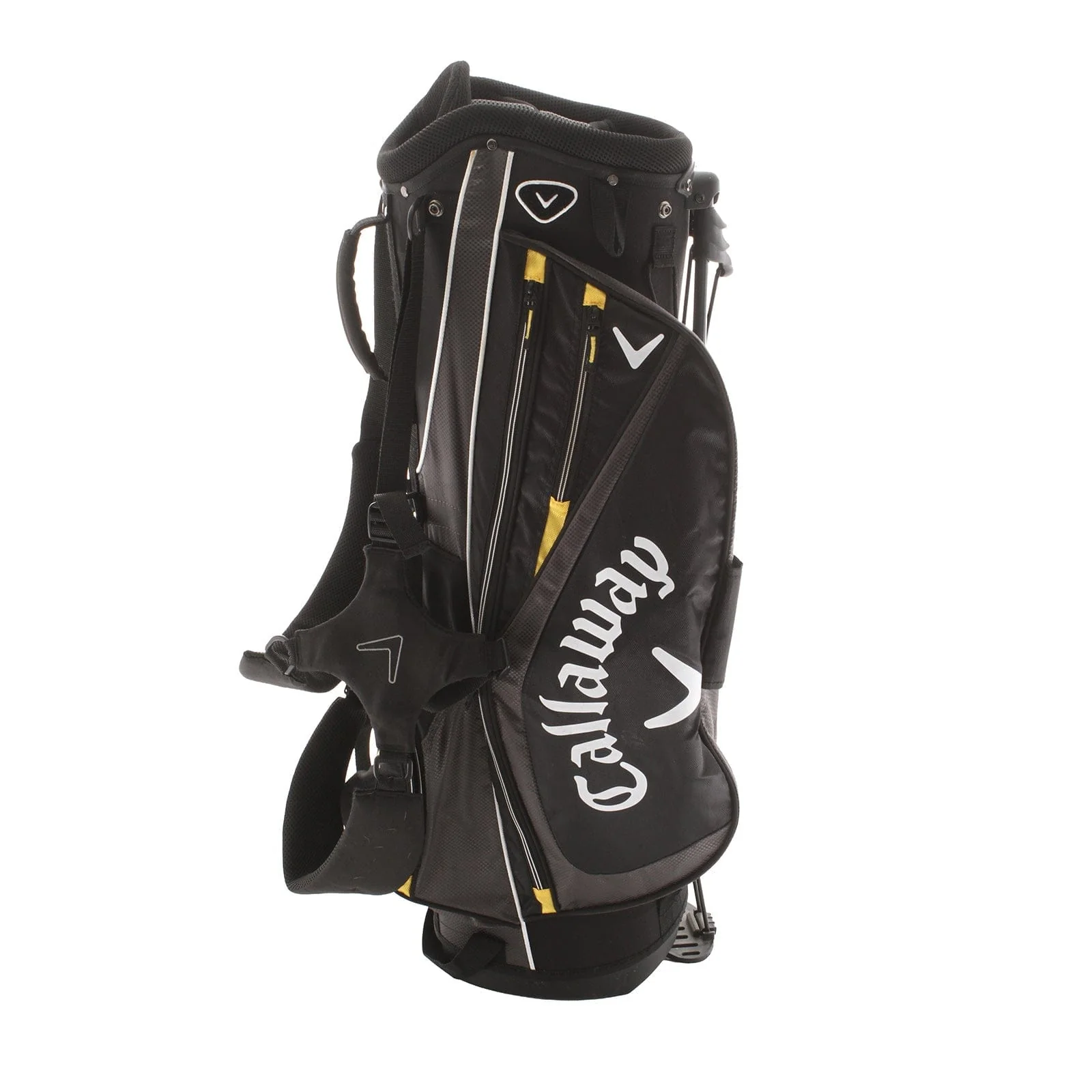 Callaway Warbird Stand Bag - Black/White/Yellow - Image 2
