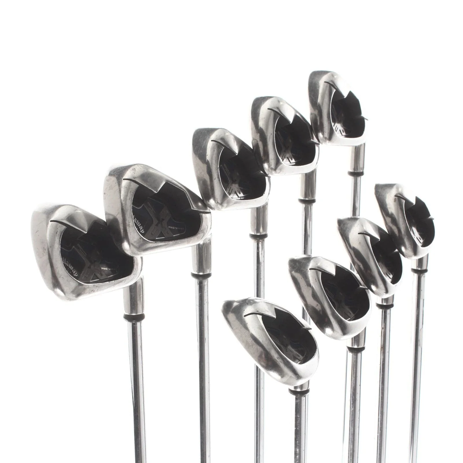 Callaway X-18 Pro Series Steel Mens Right Hand Irons 3-SW Regular - Dynamic Gold R300 - Image 2